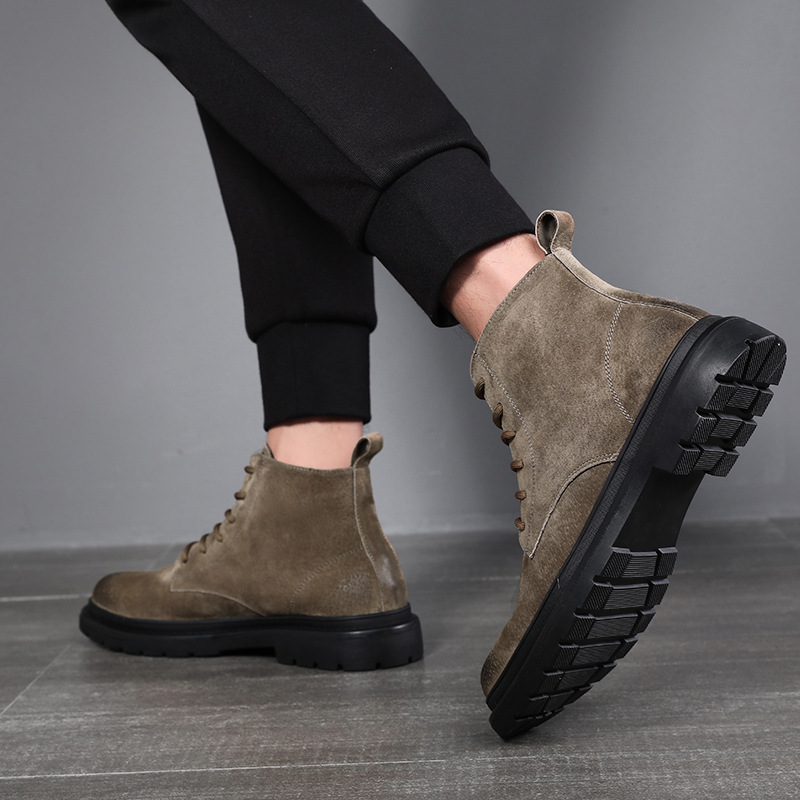 Men's boots autumn and winter  - Sewing Nylon 리뷰 및 가격