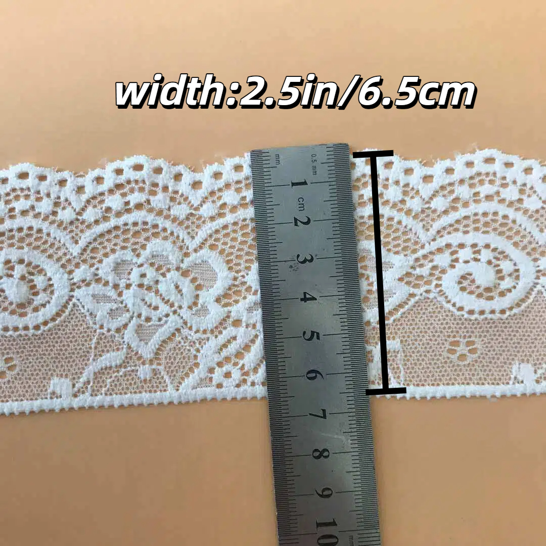 Exquisite Elastic Lace Trim, A - Vintage Sewing Textile 리뷰 및 가격