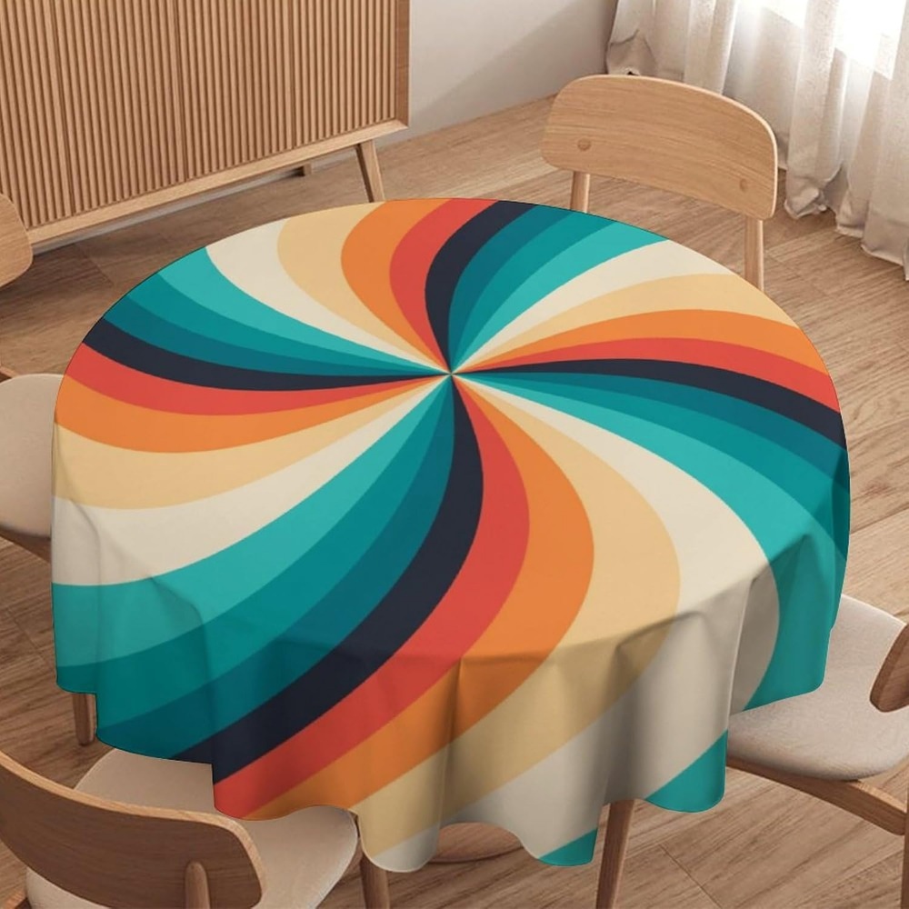 Vintage Groovy Swirl Round Tab - Century Textile & Sewing Supply Online Shopping 리뷰 및 가격