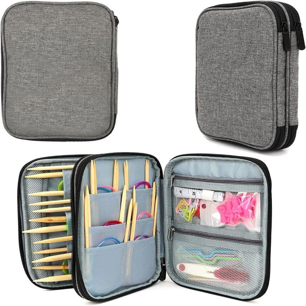 Knitting Needle Case, Portable - Textile Sewing Kit 리뷰 및 가격