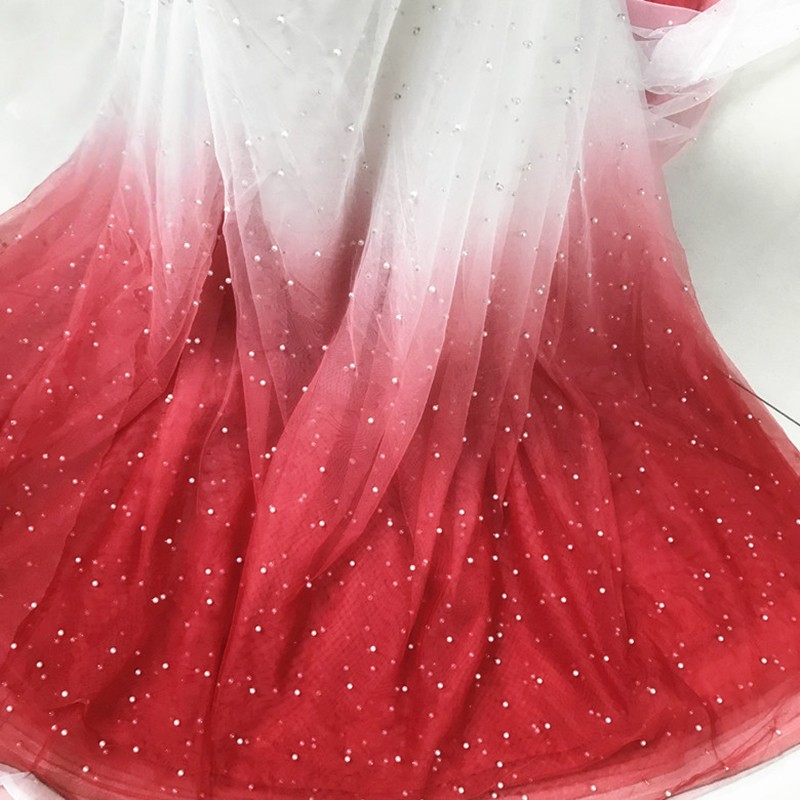 100x150cm Pearl Mesh Gradient  - Sewing Batik Fabric 리뷰 및 가격