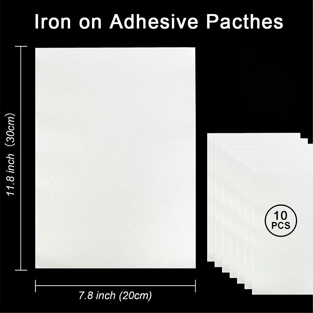10 Pcs 7.8in x 11.8in Iron-on  - Fabric Softener Sheet 리뷰 및 가격
