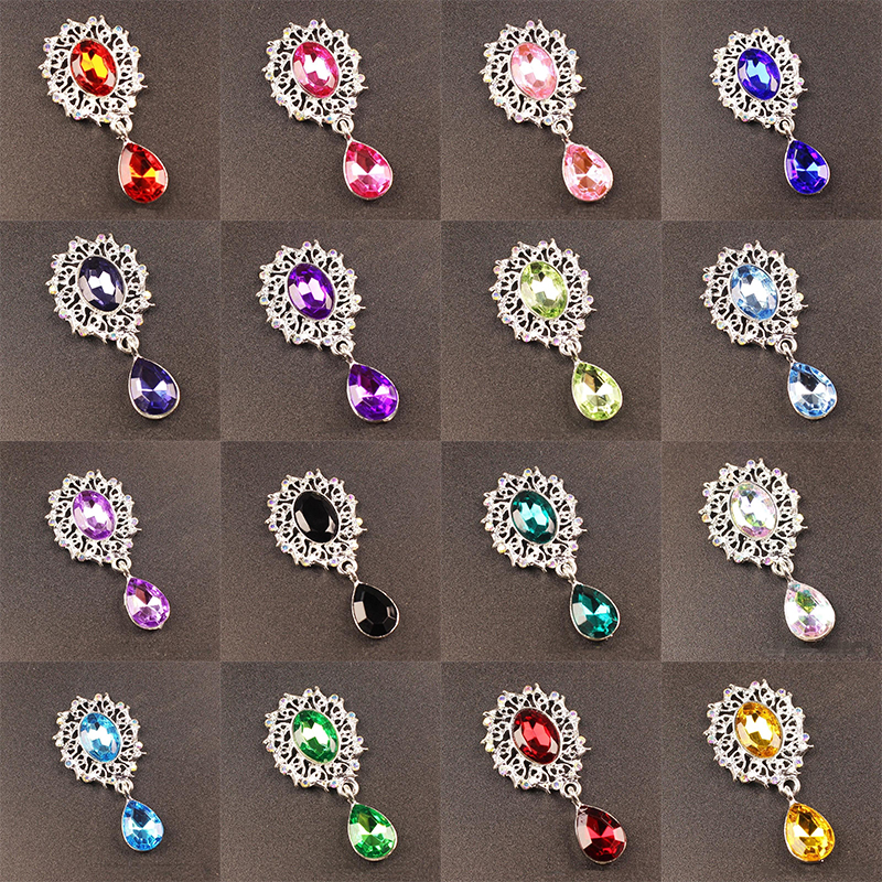 5Pcs Water Droplets Brooch Acc - Sewing Garments 리뷰 및 가격