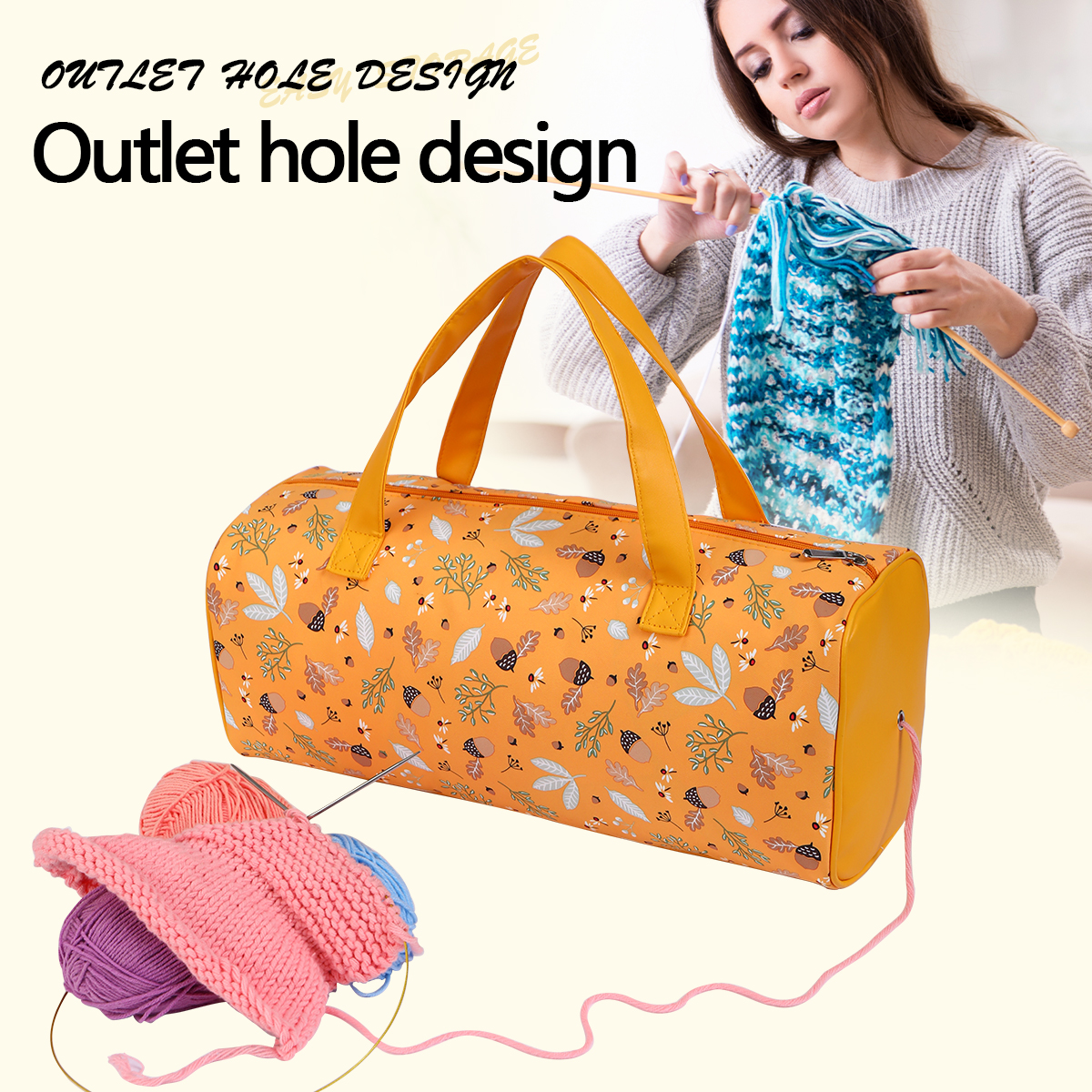 Portable Yarn Crochet Hooks St - Textile Sewing Kit 리뷰 및 가격