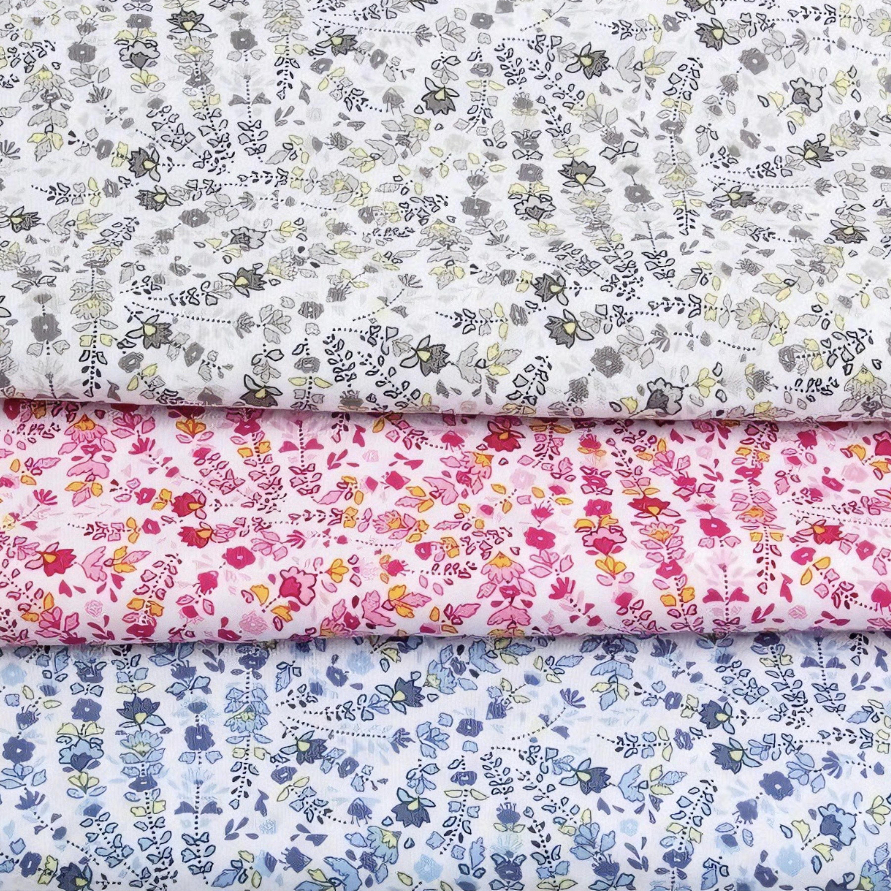 Vintage Floral Printed Fabric  - Vintage Sewing Textile 리뷰 및 가격