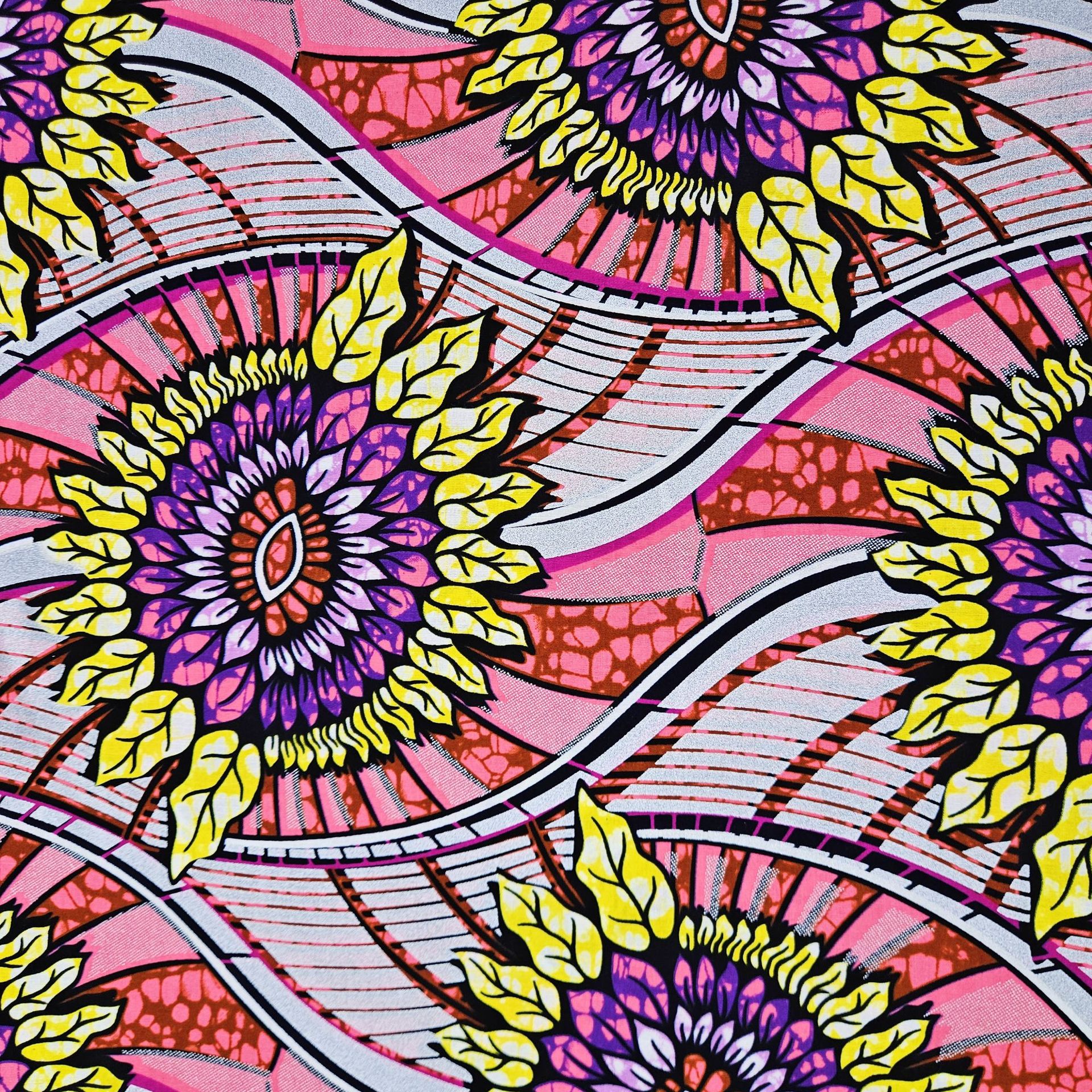 6Yards Long Cotton African Sty - Sewing Batik Fabric 리뷰 및 가격